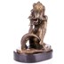 Sellő - erotikus bronz szobor képe